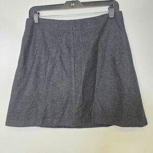 Wilfred Herringbone wool mini skirt